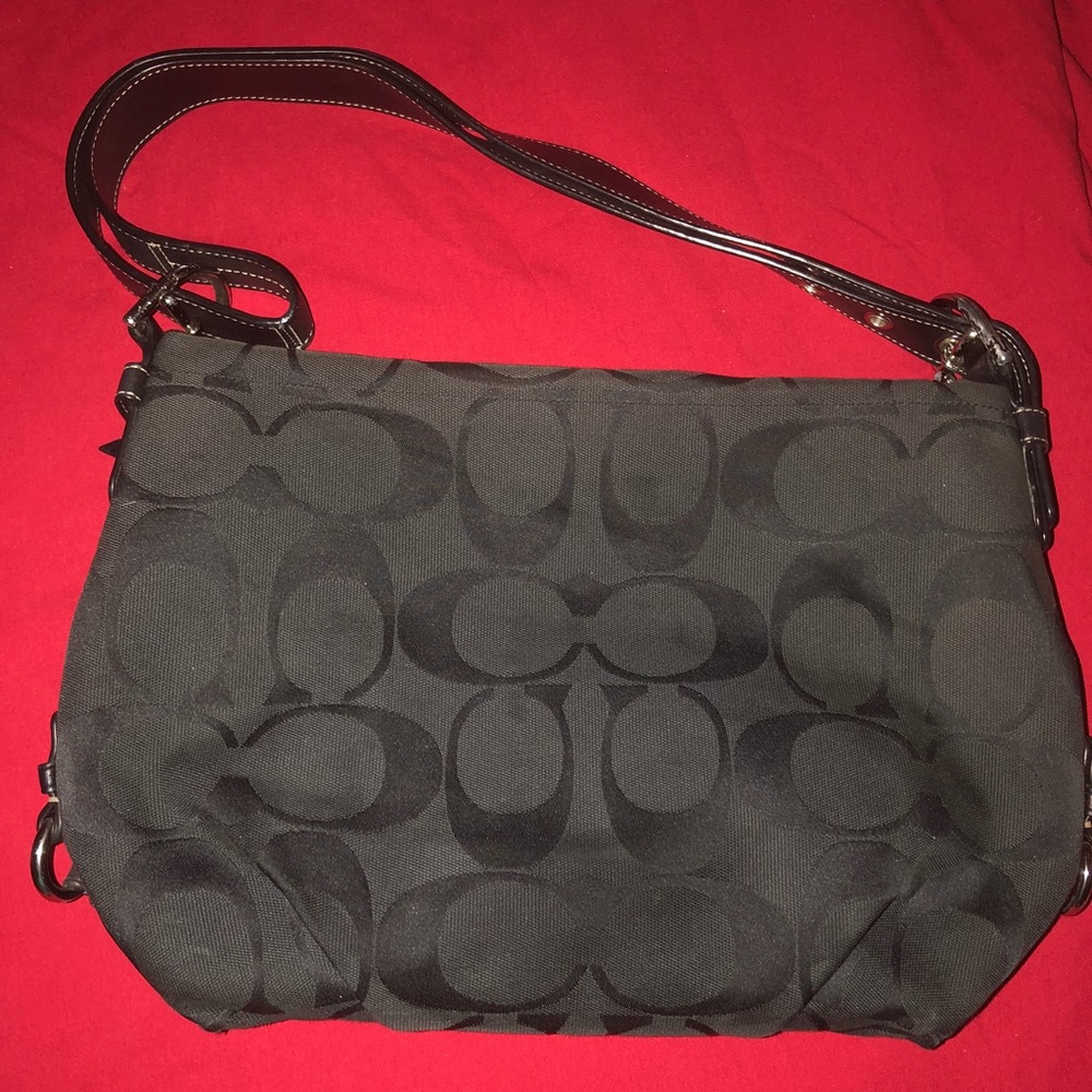 Black Coach Medium Size Bag